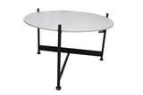 Coffee Table With Marble Top (60cm)