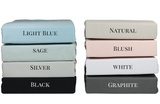King Single Sheet Set - Top Drawer - Sage 300TC