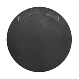 ROUND MIRROR - VENEER/MDF WALNUT (1.52m x 1.52m x 5.5cm)