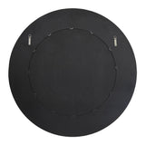 ROUND MIRROR - VENEER/MDF WALNUT (1.1m x  1.1m x 6cm)