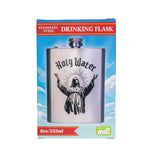 Holy Water Metal Hip Flask