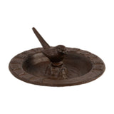 Sun Dial Bird Bath - Cast Iron