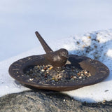 Sun Dial Bird Bath - Cast Iron