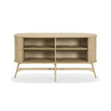 SIDE BOARD WITH SLIDING DOORS - NORDIC OAK (1.4m)