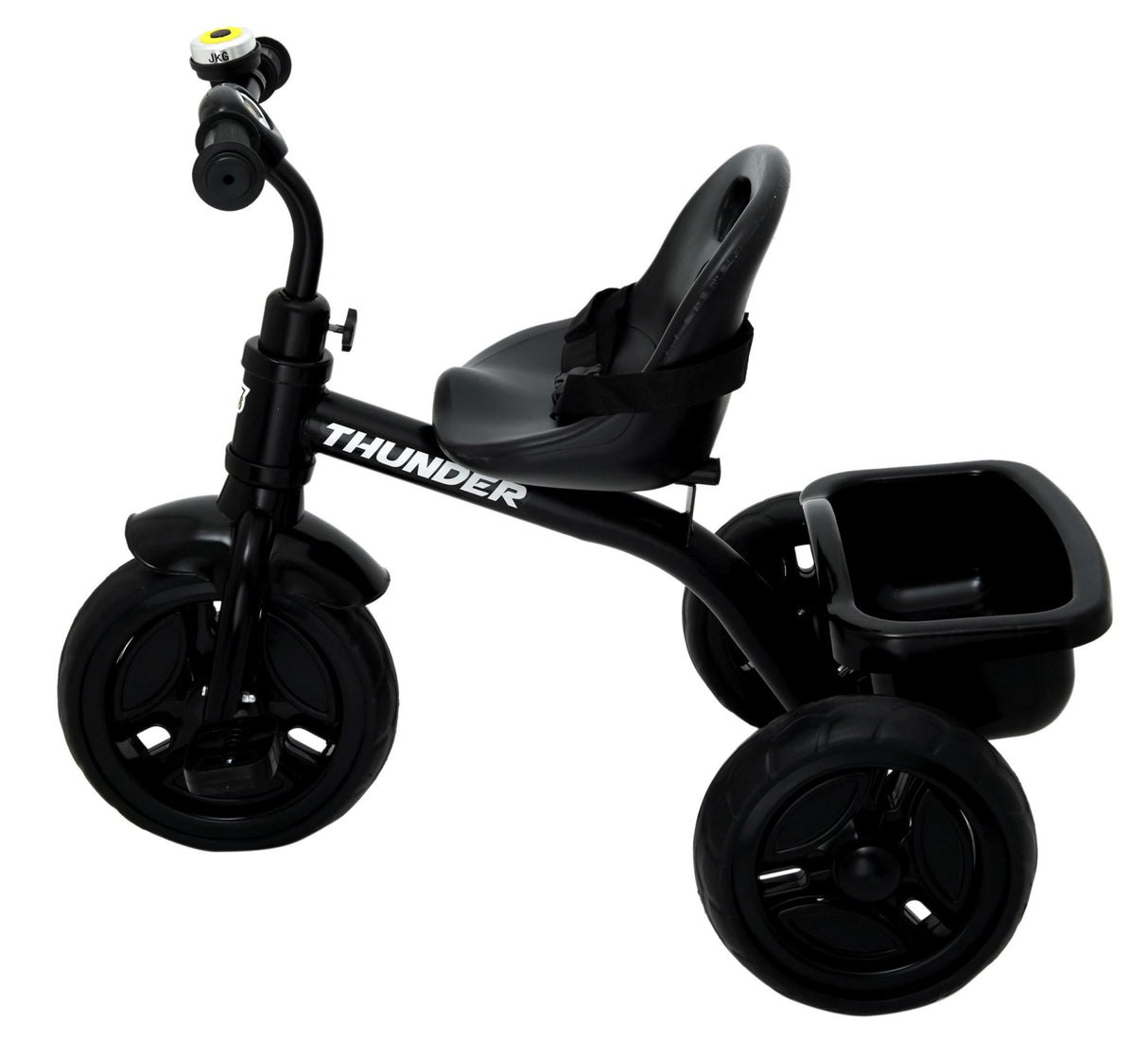 Kids Thunder Plug & Play Trike With Seat Belt DT-640 Black