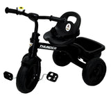 Kids Thunder Plug & Play Trike With Seat Belt DT-640 Black