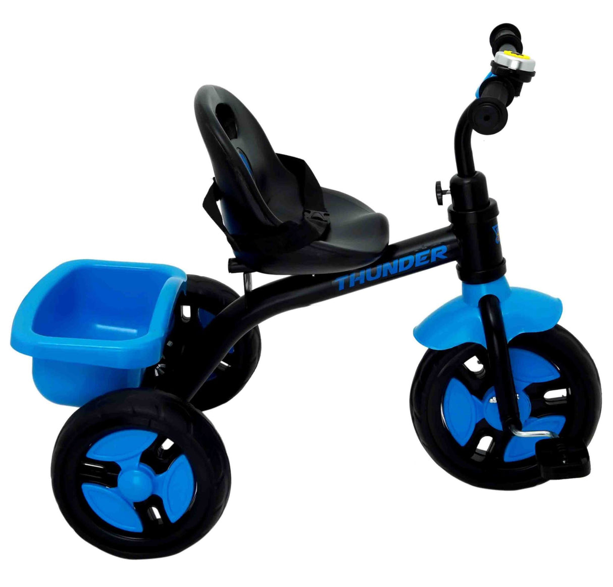 Kids Thunder Plug & Play Trike With Seat Belt DT-640 Blue
