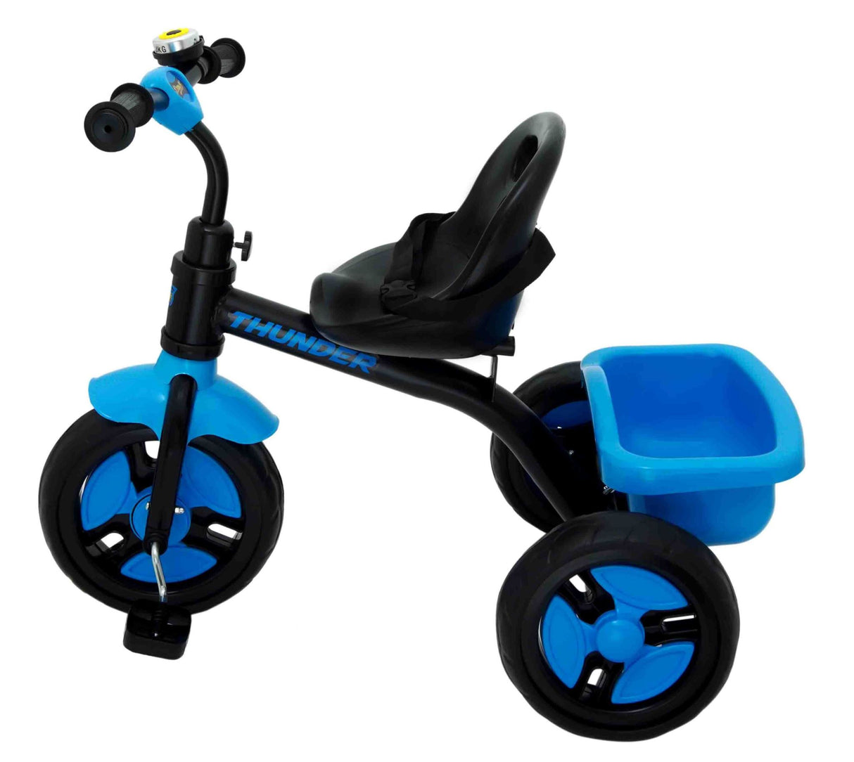Kids Thunder Plug & Play Trike With Seat Belt DT-640 Blue