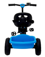 Kids Thunder Plug & Play Trike With Seat Belt DT-640 Blue