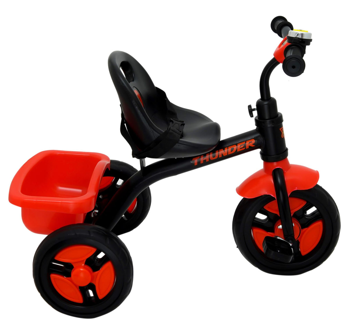 Kids Thunder Plug & Play Trike With Seat Belt DT-640 Red