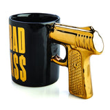 3D Mug - Bad Ass Gun Handle