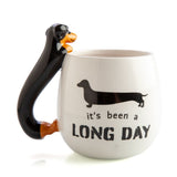 Mug - Furever Pets Dachshund 3D Handle  (14.5cm)