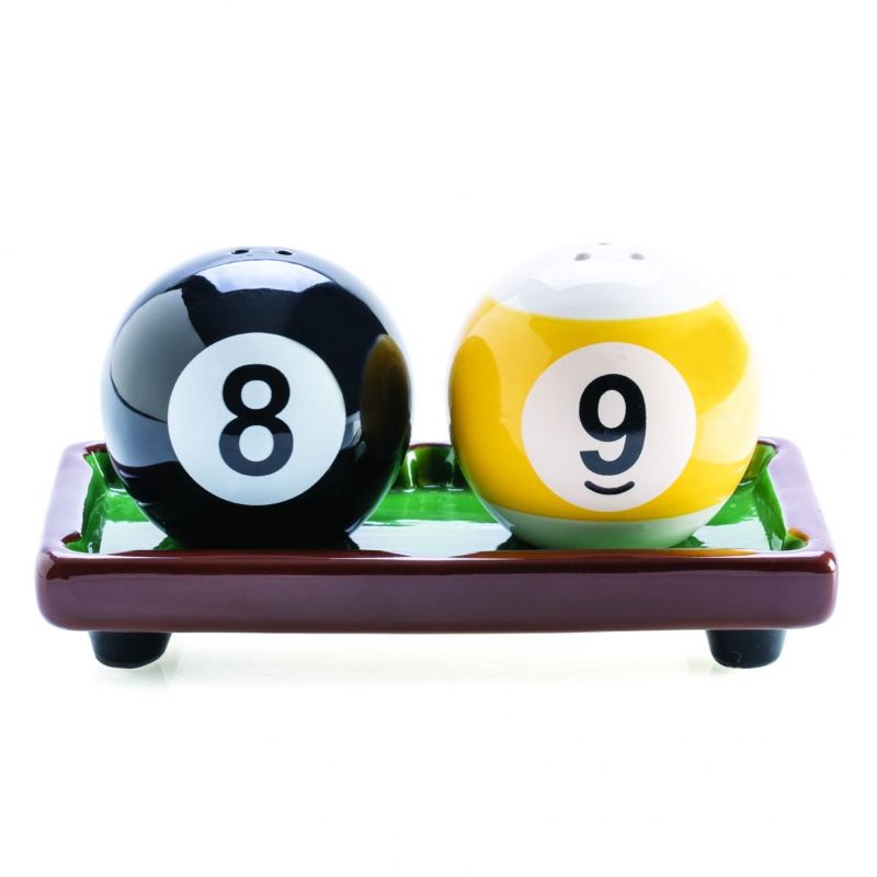 Salt & Pepper Set - Flavour Mates 8 Ball Pool