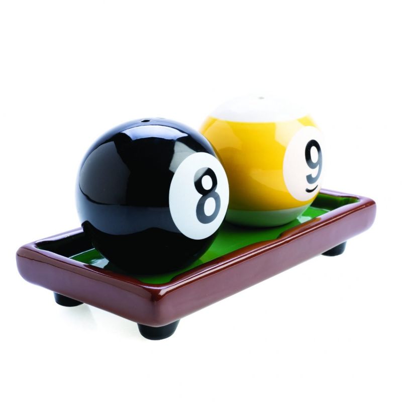 Salt & Pepper Set - Flavour Mates 8 Ball Pool