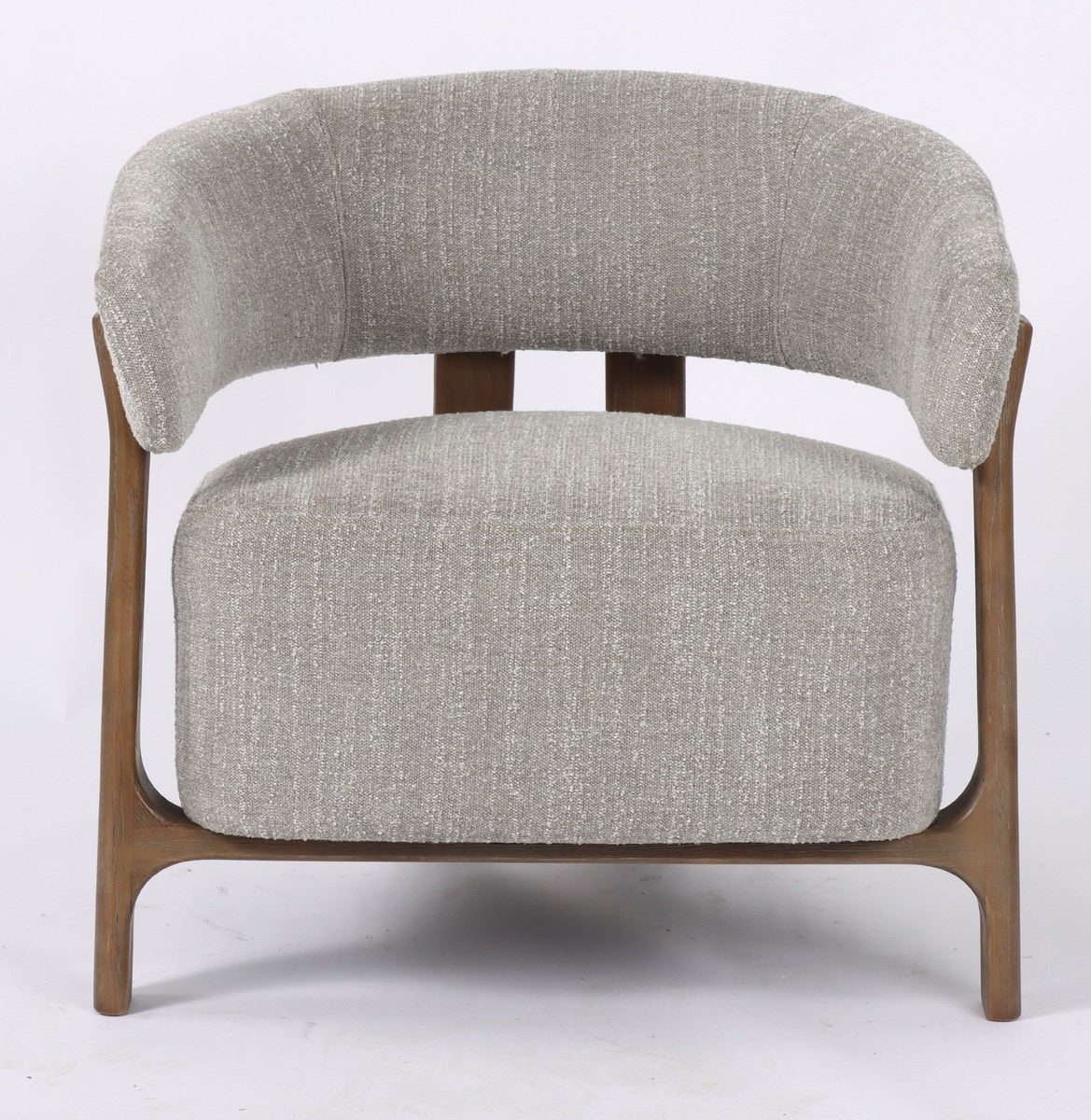 OCCASSIONAL CHAIR - LUNA TAUPE W/ ASH ACCENT LEGS