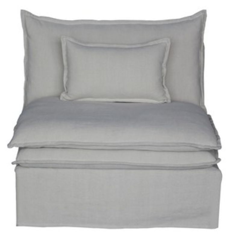 SECTIONAL MIDDLE 1 SEATER - MALTA DOUBLE CUSHION (95cm)