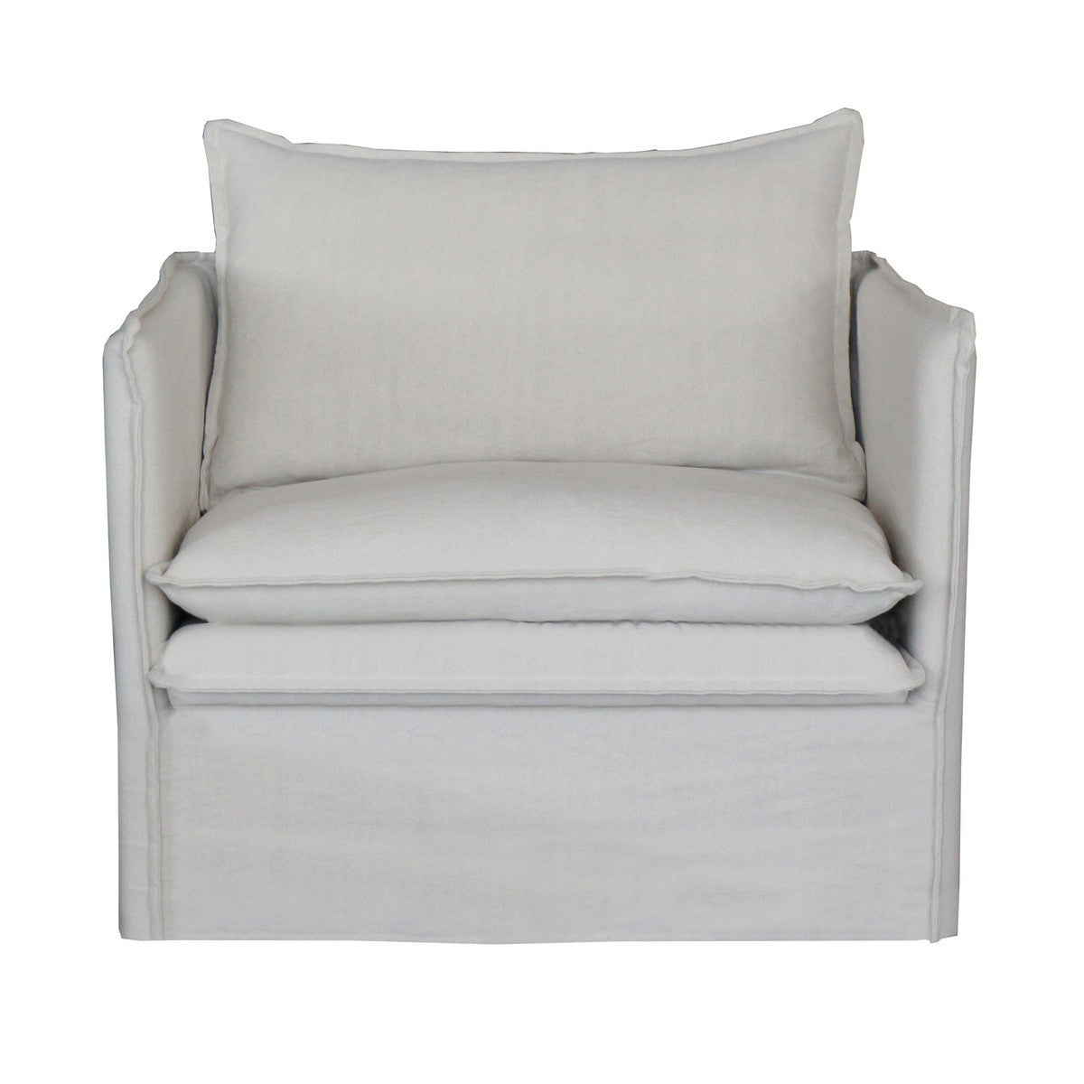 ARMCHAIR - COURTENAY SALT & PEPPER (1m)