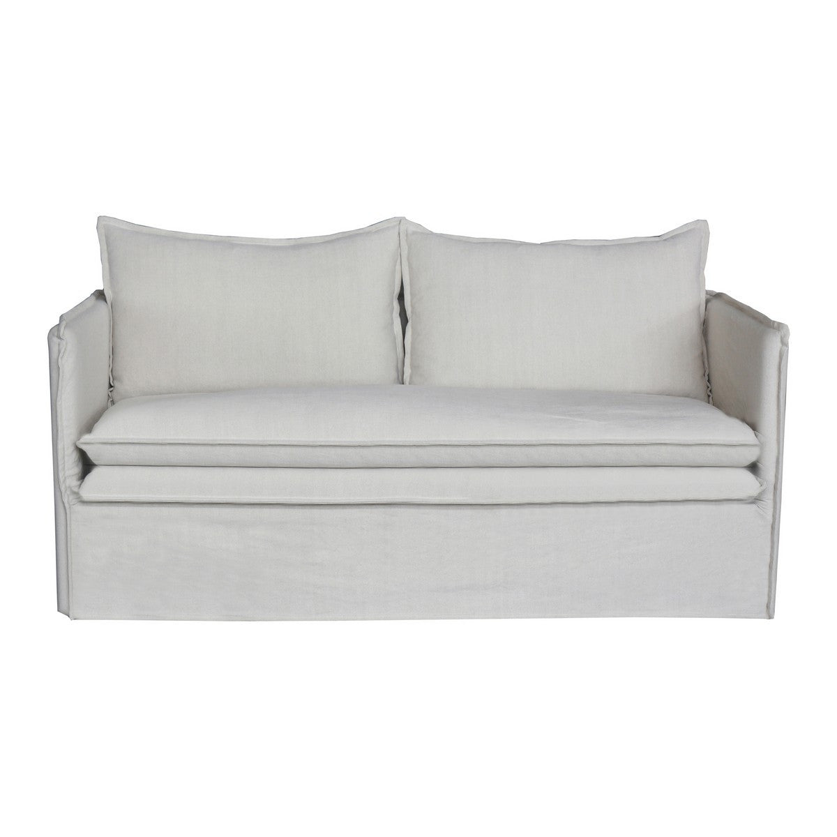 2 SEAT SOFA - COURTENAY SALT & PEPPER (1.8m)