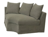 CORNER Sofa - LUCCA OLIVE (1.18m x 1.18m x 67cm)