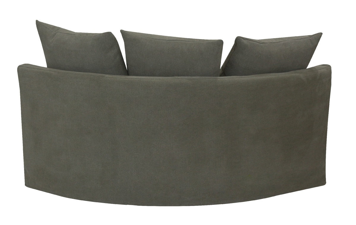 CORNER Sofa - LUCCA OLIVE (1.18m x 1.18m x 67cm)