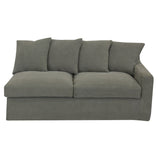 RIGHT 2 SEATER - LUCCA OLIVE (1.67m x 73cm x 67cm)