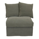 LUCCA 1 SEATER  - OLIVE (76 x 73 x 67cm)