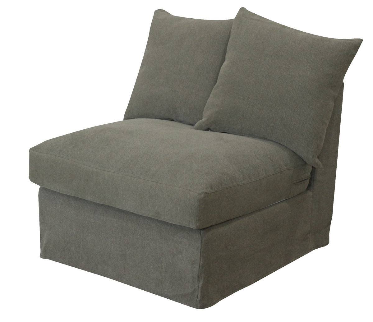 LUCCA 1 SEATER  - OLIVE (76 x 73 x 67cm)