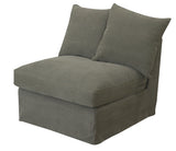 LUCCA 1 SEATER  - OLIVE (76 x 73 x 67cm)