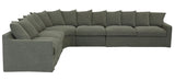 LUCCA 1 SEATER  - OLIVE (76 x 73 x 67cm)