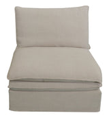 1 SEATER - CALAIS  OATMEAL (87 x 95 x 90cm)