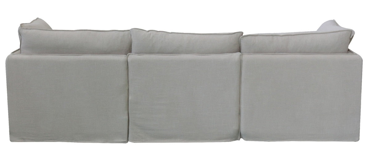 CALAIS CORNER OR LEFT/RIGHT END - OATMEAL (95 x 95 x 90cm)