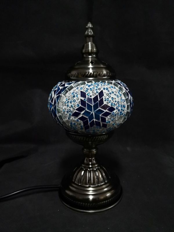 Turkish Mosaic Lamp (Blue Star)