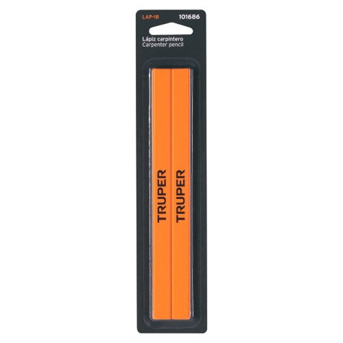 Truper Carpenters Pencils 2 pack 180mm