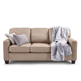 HEATED Throw - SUNBEAM FEEL PERFECT FAUX FUR TRF4300