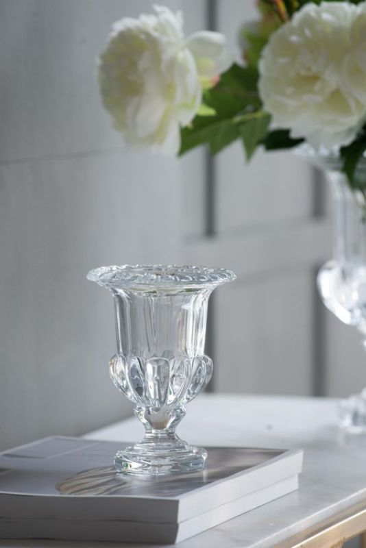 Crystal Urn Vase Omari - Medium