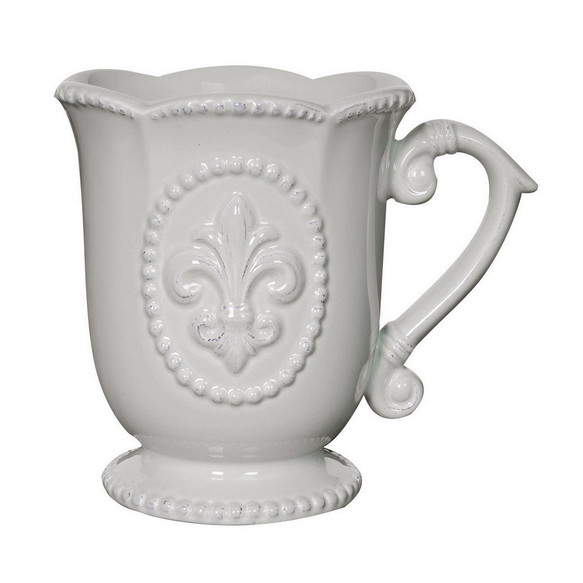 CERAMIC MUG - LOIUS CROWN (13.4cm)