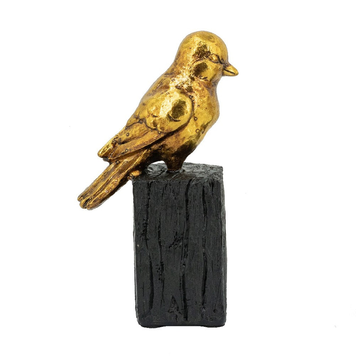 Ornament - BIRD ON STAND (10.5 x 6 x 19cm)