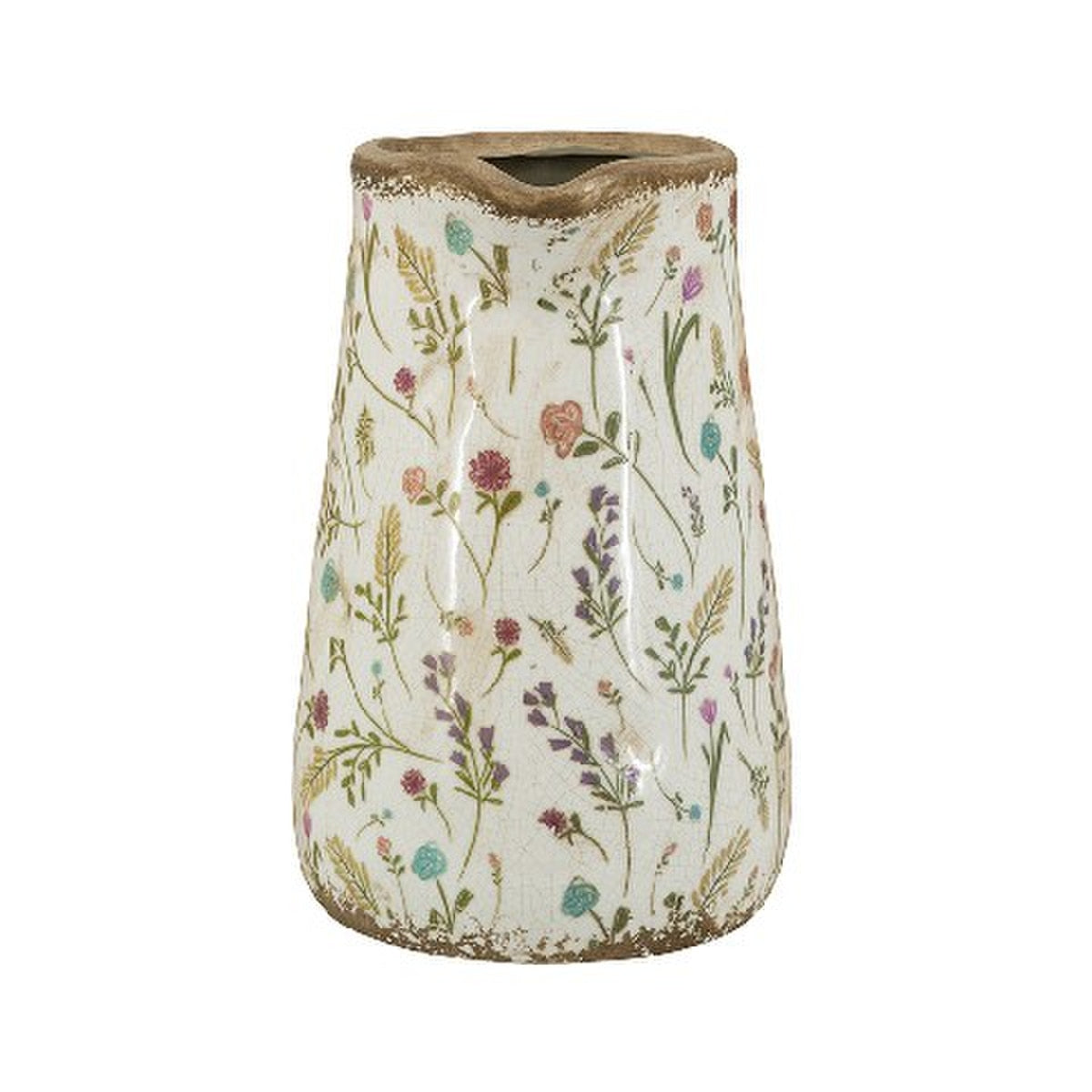 FLOWER PITCHER VASE (20.5 x 14.5 x 23cm)