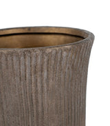 VASE - TERRACOTTA (17.5 x 17.5 x 56.5cm)