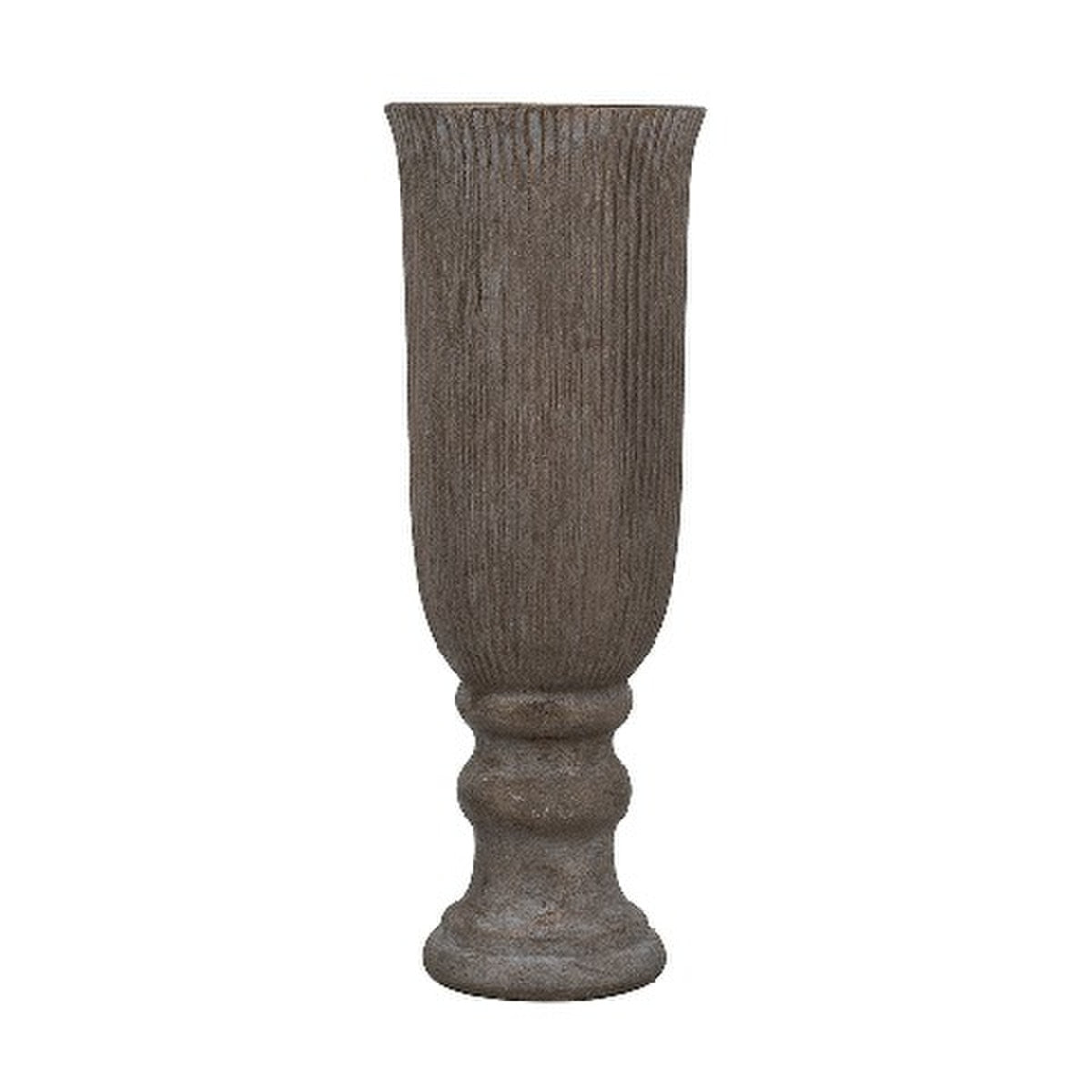 VASE - TERRACOTTA (15.5 x 15.5 x 41.5cm)