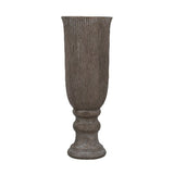 VASE - TERRACOTTA (15.5 x 15.5 x 41.5cm)