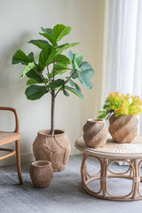 PLANTER - Cement (20.5 x 20.5 x 20cm)