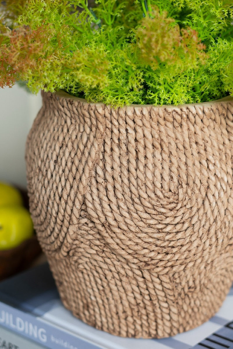 PLANTER - Cement (20.5 x 20.5 x 20cm)