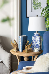 BOOK ENDS - GOLD ANGEL WINGS 11 x 13 x 21cm (SET of 2)