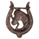 Door Knocker - Cast Iron Horseshoe 12 x 3 x 16cm (Set of 2)