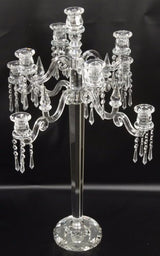 Candelabra - Clear Chandetier 9 Head (85cm)