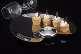 Stainless Jasmine Serving Tray