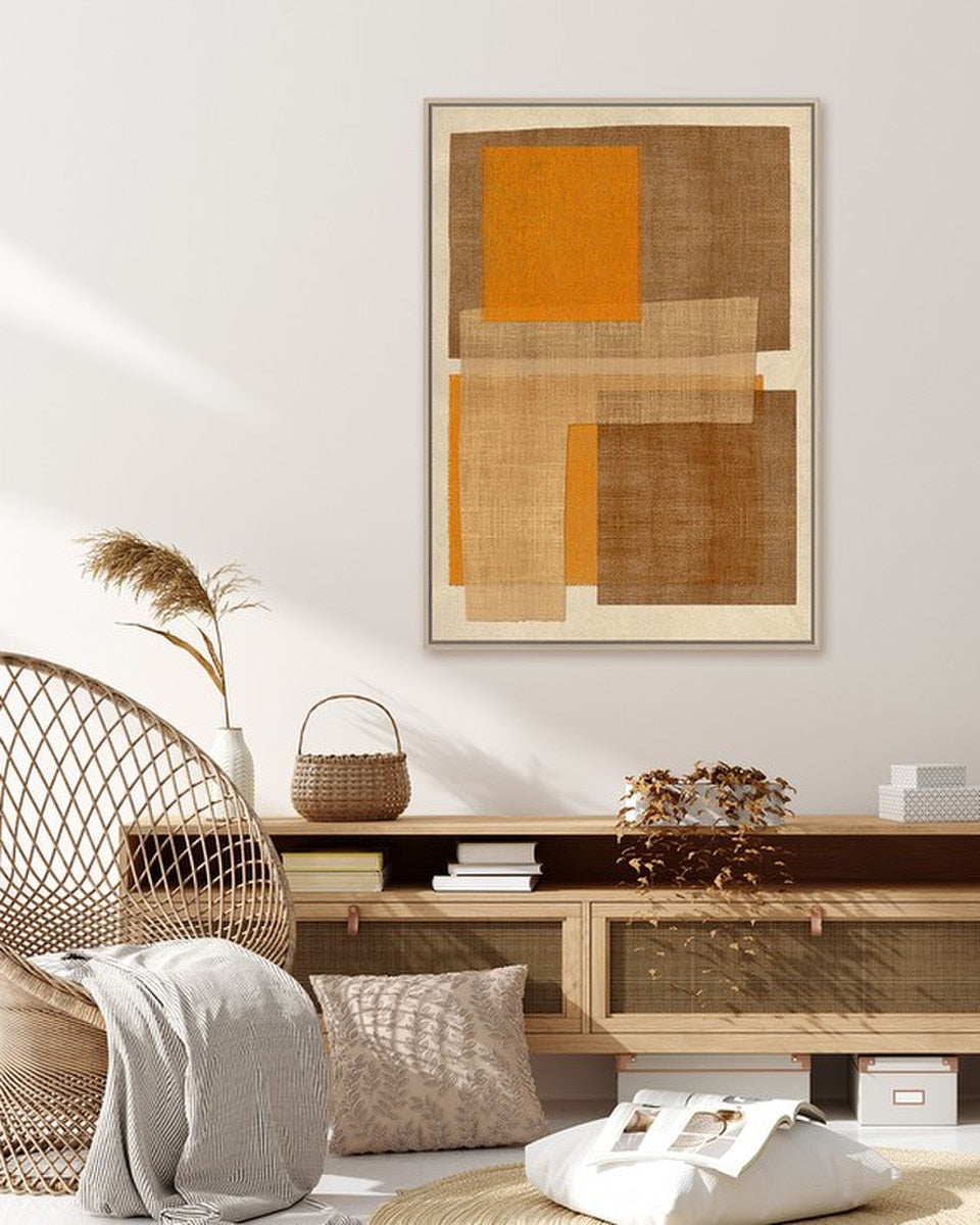 FRAMED CANVAS 3 (1m x 1.4m)