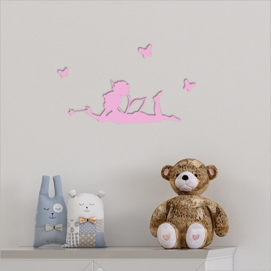 Wall Art - Tinkerbell 7 with Butterflies