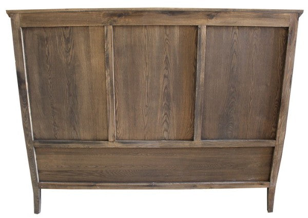 Headboard - Villa Queen - Washed Ash